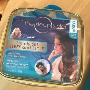 The Sleep Styler Memory-Foam Hair Curlers